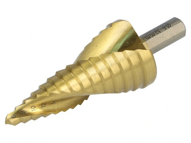 Burghiu Conic HSS &Oslash; 6-32mm Tablă Subțire 14 Pași