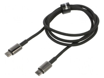 Cablu USB 2.0 USB C 1m 100W High Speed foto