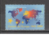 Franta.1999 50 ani Consiliul Europei XF.667, Nestampilat