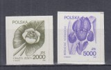 POLONIA 1990 FLORA SERIE MNH