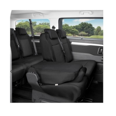 Set huse scaune auto Kegel Tailor Made pentru Peugeot Expert III , Traveller, Citroen Jumpy, SpaceTourer, Toyota ProAce II, ProAce Verso II 2016-, Op foto