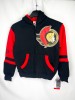 Ottawa Senators hanorac cu glugă pentru copii Faceoff Colorblocked Fleece Full-Zip - Dětsk&eacute; M (10 - 12 let)