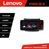Navigatie Hyundai Santa Fe IX45 2013-2017 Lenovo PRO 12.3 QLED 8GB+256GB 4G