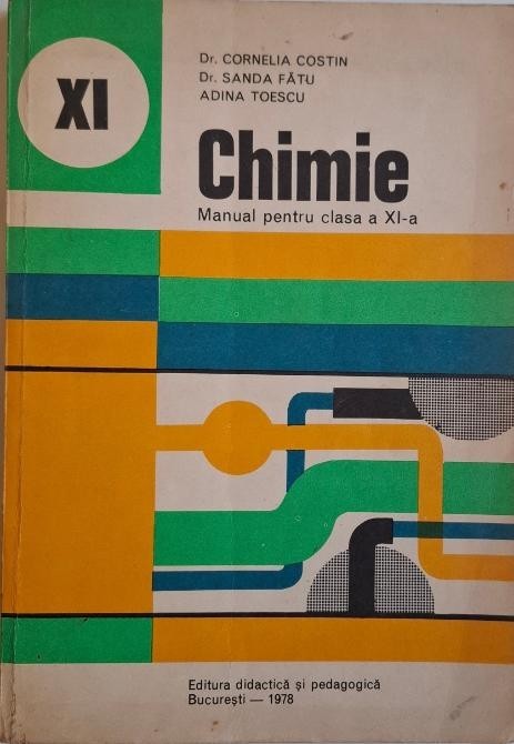 Chimie. Manual pentru clasa a XI-a &ndash; Cornelia Costin