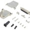 Conector D-Sub 25-Pin mamă, pe cablu