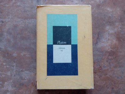 Platon - Opere - volumul 6 foto