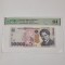 BANCNOTA UNC 50000 LEI 2000 GRADATA PMG 64