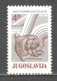 Iugoslavia.1982 40 ani organizatiile de pionieri SI.332