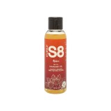 Cumpara ieftin Ulei de masaj S8 Relax, pentru masaj erotic, efect afrodisiac, cu aromă de ceai verde și floare de liliac, 125 ml