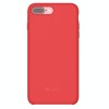 CAPAC PROTECTIE SPATE CELLARA DIN SILICON COLECTIA SOFT PENTRU IPHONE 7 PLUS - ROSU