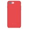 CAPAC PROTECTIE SPATE CELLARA DIN SILICON COLECTIA SOFT PENTRU IPHONE 7 PLUS - ROSU