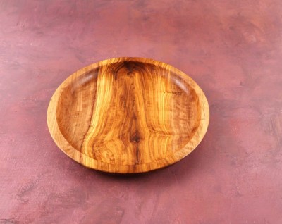 Farfurie din lemn de măslin foto