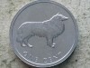 INSULELE COOK-1 CENT 2003 (Border Collie), Australia si Oceania, Aluminiu