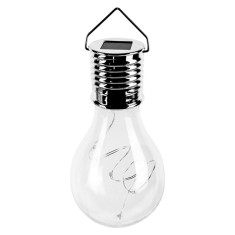 Bec solar Flames, 15 cm, LED, carlig agatare