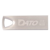 Dato - Memory Stick DS7016 (DS7016-08G) - USB 2.0 FlashDrive, 8GB, Read 9MB/s, Write 5MB/s - Silver