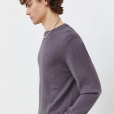 G-Star Raw pulover de lana barbati, culoarea gri, light