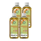 Solutie curatare universala AlmaWin, Ulei de Portocale, Concentrata, 4 x 500 ml, Degresant