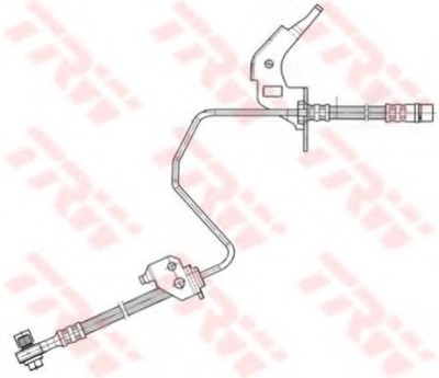 Conducta / cablu frana OPEL ZAFIRA B (A05) (2005 - 2016) TRW PHD567 foto