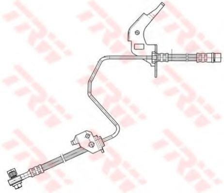 Conducta / cablu frana OPEL ASTRA J Sports Tourer (2010 - 2016) TRW PHD567