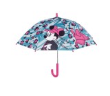Umbrela manuala 38 cm cu inchidere cu siguranta Minnie bleu
