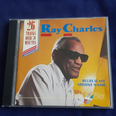 Ray Charles - Blues Is My Midle Name _ cd _ Double Play , Europa, 1994 foto