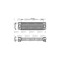 Radiator intercooler Valeo 818732