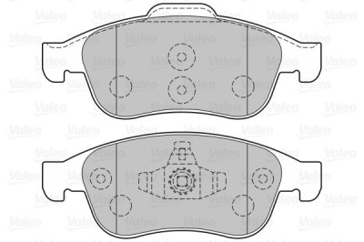 VALEO 301059 FIRST set placute frana disc foto