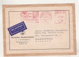 bnk fil Eticheta colet circulat RFG - Romania 1974 - francatura mecanica
