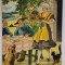 LES COUJONS FRITS DE MEUSE , CARTE POSTALA ILUSTRATA , LITOGRAFIE SEMNATA JEAN PARIS , CU RETETA CULINARA PE VERSO , TEXT IN LB. FRANCEZA , 1946