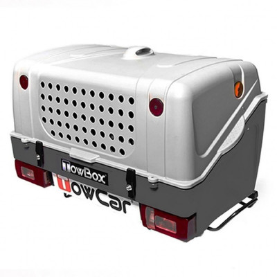 Cutie portbagaj transport animale de companie/vanatoare Towbox V1 DOG Gri foto