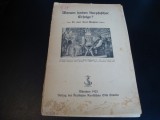 Curt Wachtel - carte in limba germana , caractere gotice - 1925