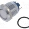 Lampă de control LED albă 12V &Oslash;19mm alamă NINIGI