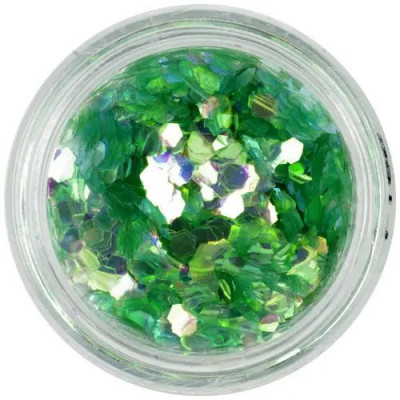Hexagon verde deschis - elemente aqua foto