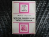 Probleme Neelementare Tratate Elementar - A.m. Iaglom, I.m. Iaglom ,551816, Tehnica