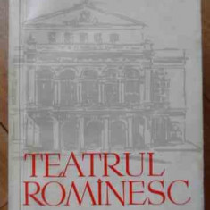 Teatrul Rominesc Privire Istorica Vol.1 De La Obirsie Pina La - Ioan Massoff ,526063