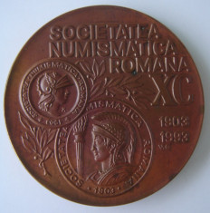 Societatea Numismatica Romana - 90 de ani - 1903 - 1993 foto