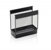 Suport servetele metalic negru 13,3 x 6,7 x 14 cm, inox