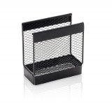 Suport servetele metalic negru 13,3 x 6,7 x 14 cm, inox