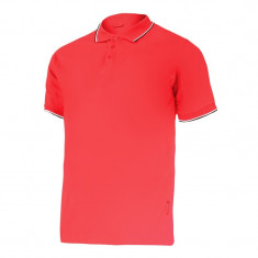 TRICOU BUMBAC POLO SUBTIRE / ROSU - L