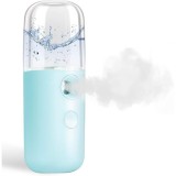 Spray de Hidratare Facială cu Tehnologie Nano, Hidratare, Igienizare, Abur Rece, &Icirc;ncărcare USB, Capacitate 30 mL, 10cm
