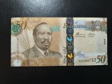 BOTWANA 50 PULA 2012 SUPERBĂ