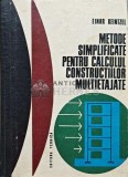 Metode simplificate pentru calculul constructiilor multietajate - 1969 - Einar Keintzel (@C33)