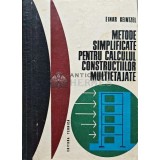 Metode simplificate pentru calculul constructiilor multietajate - 1969 - Einar Keintzel (@C33)