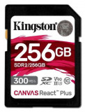 Cumpara ieftin Card de memorie Kingston Canvas React Plus SDXC, 256GB, UHS-II U3, Clasa 10, V90