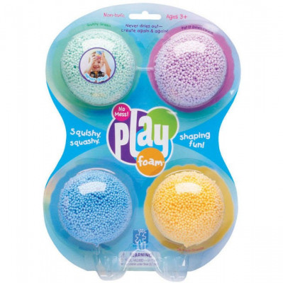 Spuma de modelat Playfoam&amp;trade; - Set 4 culori foto