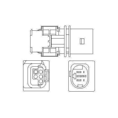 Sonda lambda Citroen C4 2 (Nc), C4 Picasso I (Mpv) (Ud), C5 3 (Rd), C5 3 Break (Rw), Ds4 (Nx), Ds5; Ds Ds 5 (Kf); Ford Galaxy 2 (Wa6), Galaxy Mk 2 Va