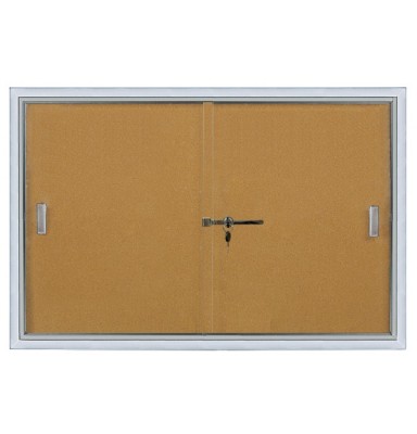 Avizier pluta cu rama aluminiu 90x120 cm (9 documente A4), Premium (7 ani garantie) foto