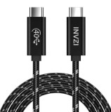 ​Cablu USB-C 4.0 2M Gen3 240W 40Gbps INVZI INVUSB4