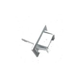 Știft Micro&icirc;ntrerupător Alb Original Uscător Rufe Electrolux Aeg (Cod 1250071006)
