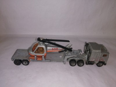 bnk jc Matchbox Kenworth Helicopter Transporter (CY-11) foto